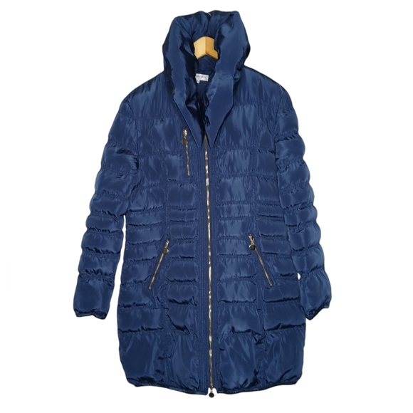 Patrizia Luca Milano Womens Zip Up Puffer Jacket - Picture 3 of 10